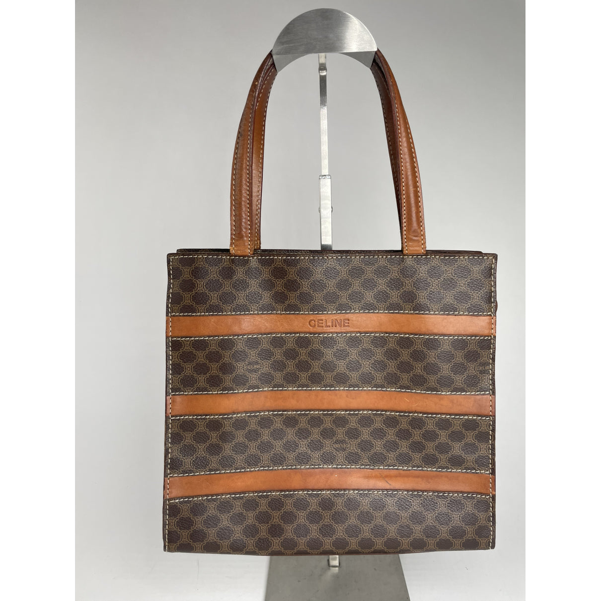 Celine Biker Brown Leather Handbag image 5