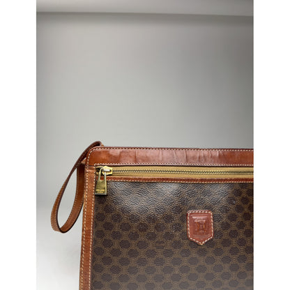 Celine Brown Leather Clutch Bag image 2