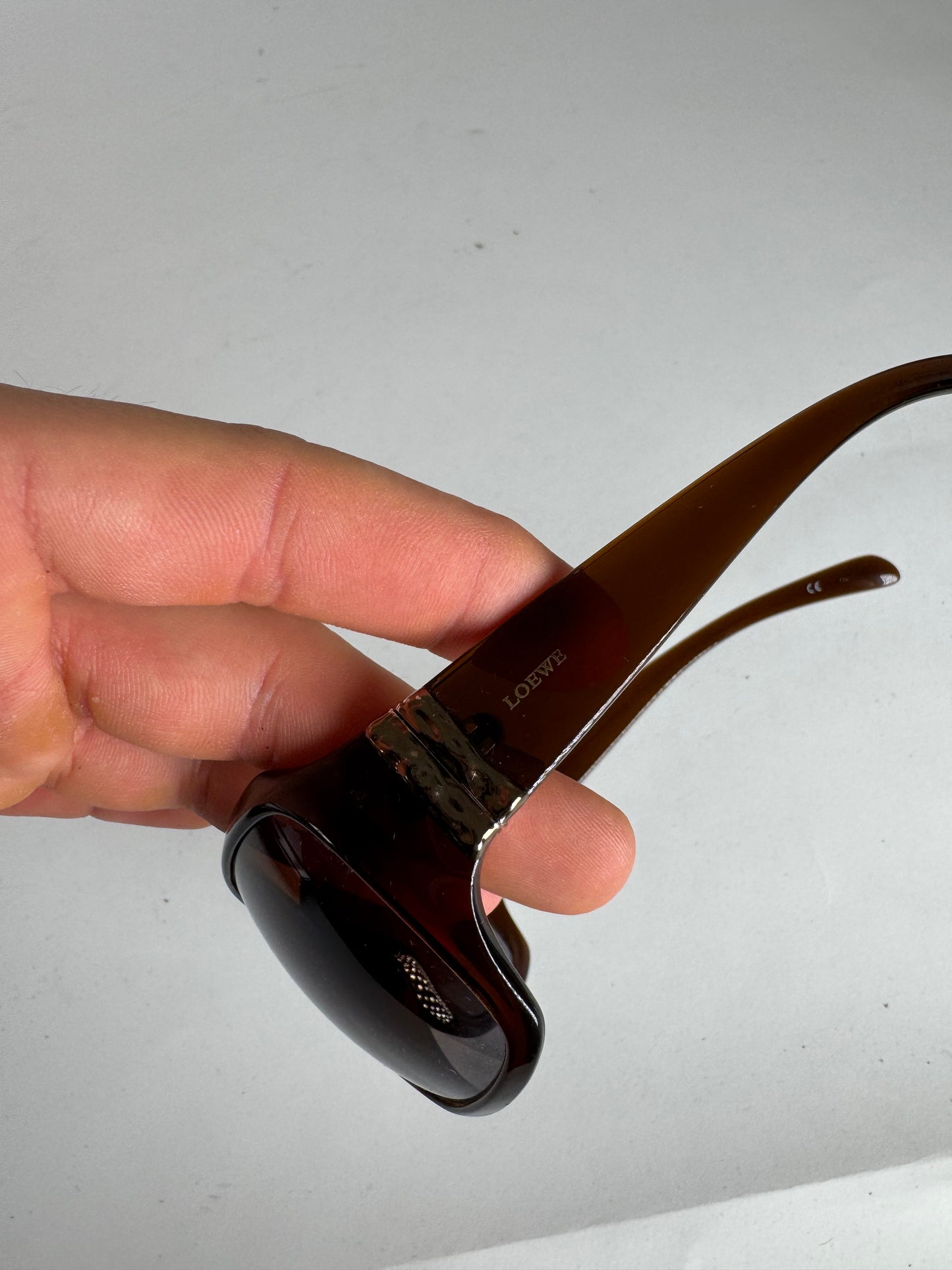 Vintage Loewe Madrid Sunglasses Unisex Brown