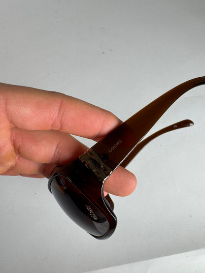 Vintage Loewe Madrid Sunglasses Unisex Brown