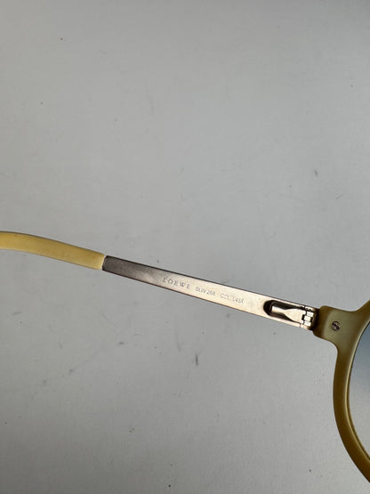 Vintage Loewe Madrid Aviator Sunglasses white