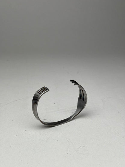 Vintage  Givenchy Steel Fork bracelet silver