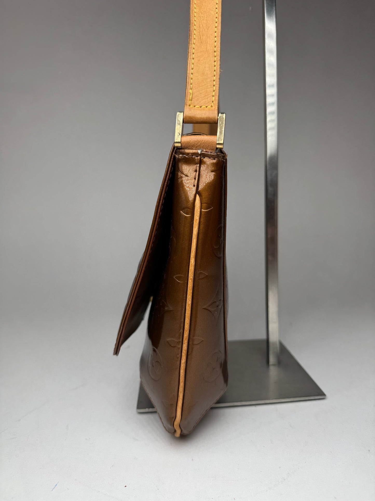 Vintage Louis Vuitton Vernis Leather Bag Brown