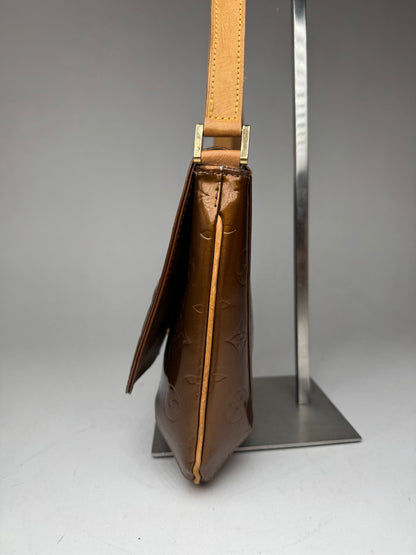 Vintage Louis Vuitton Vernis Leather Bag Brown