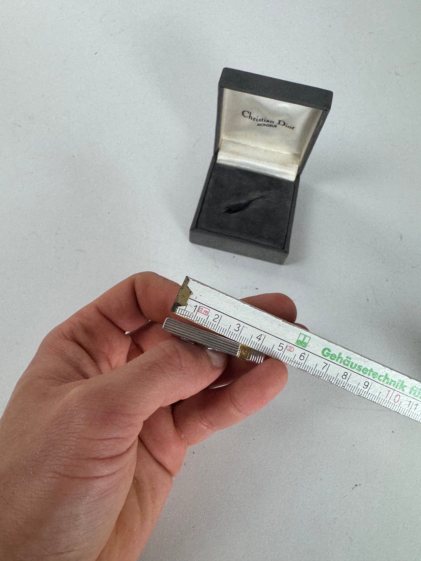 Vintage Money / Tie steel Clamp Silver