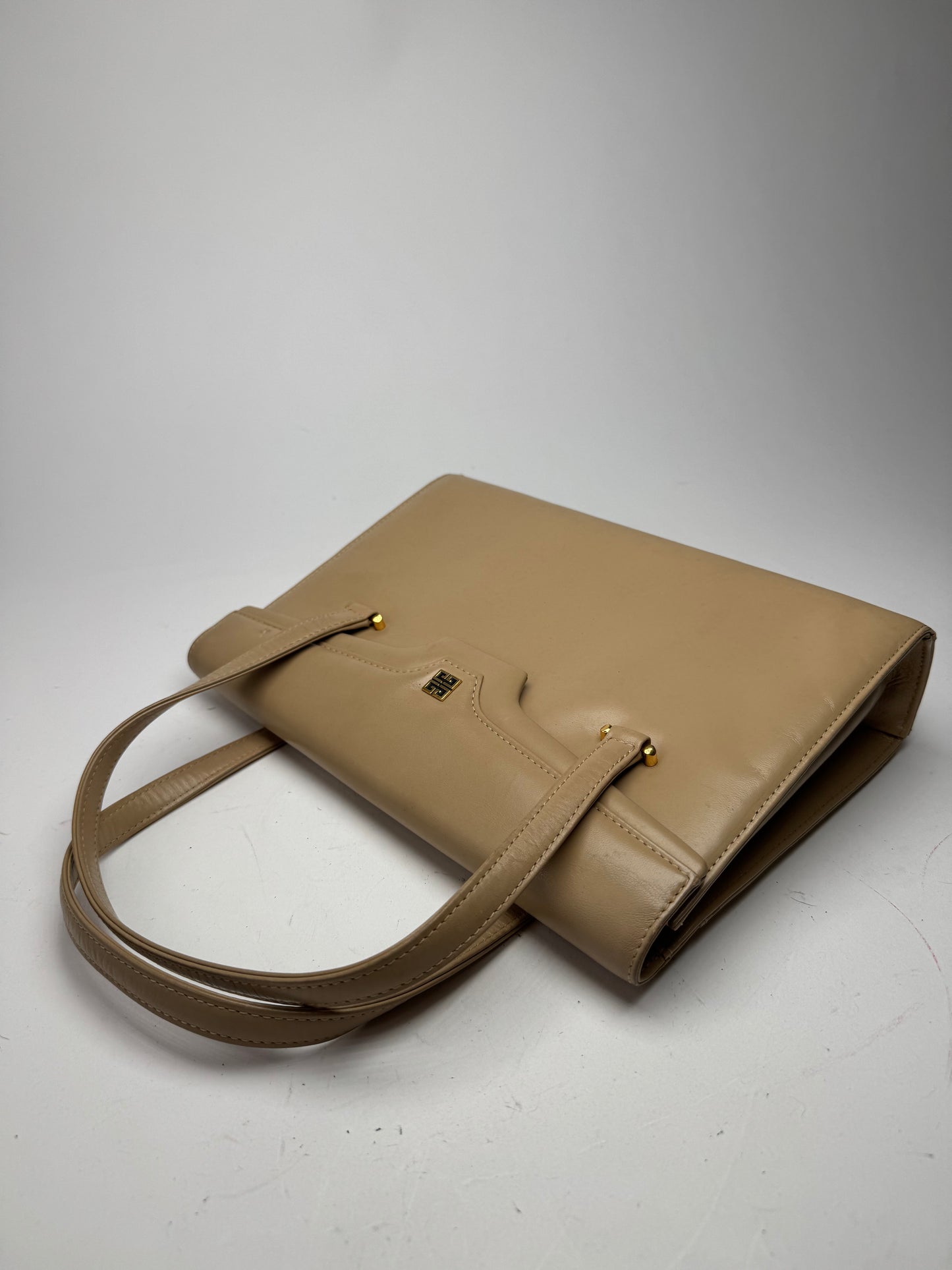 Vintage Givenchy 4G Leather Bag Brown