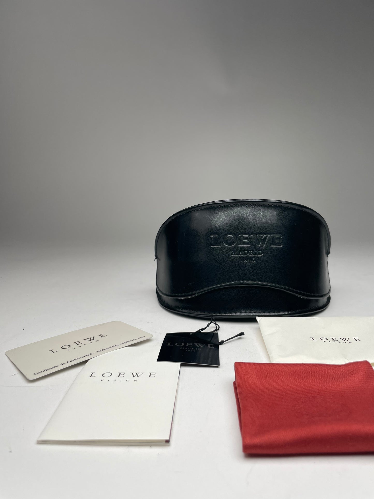 Vintage Loewe Madrid Oversized Sunglasses Brown