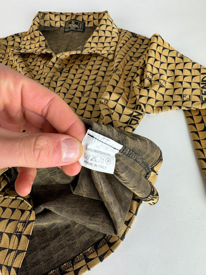 Vintage Fendi Roma Monogramm Sweater 38/M Golden