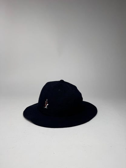 Vintage Pleats Please Wool Hat Marine