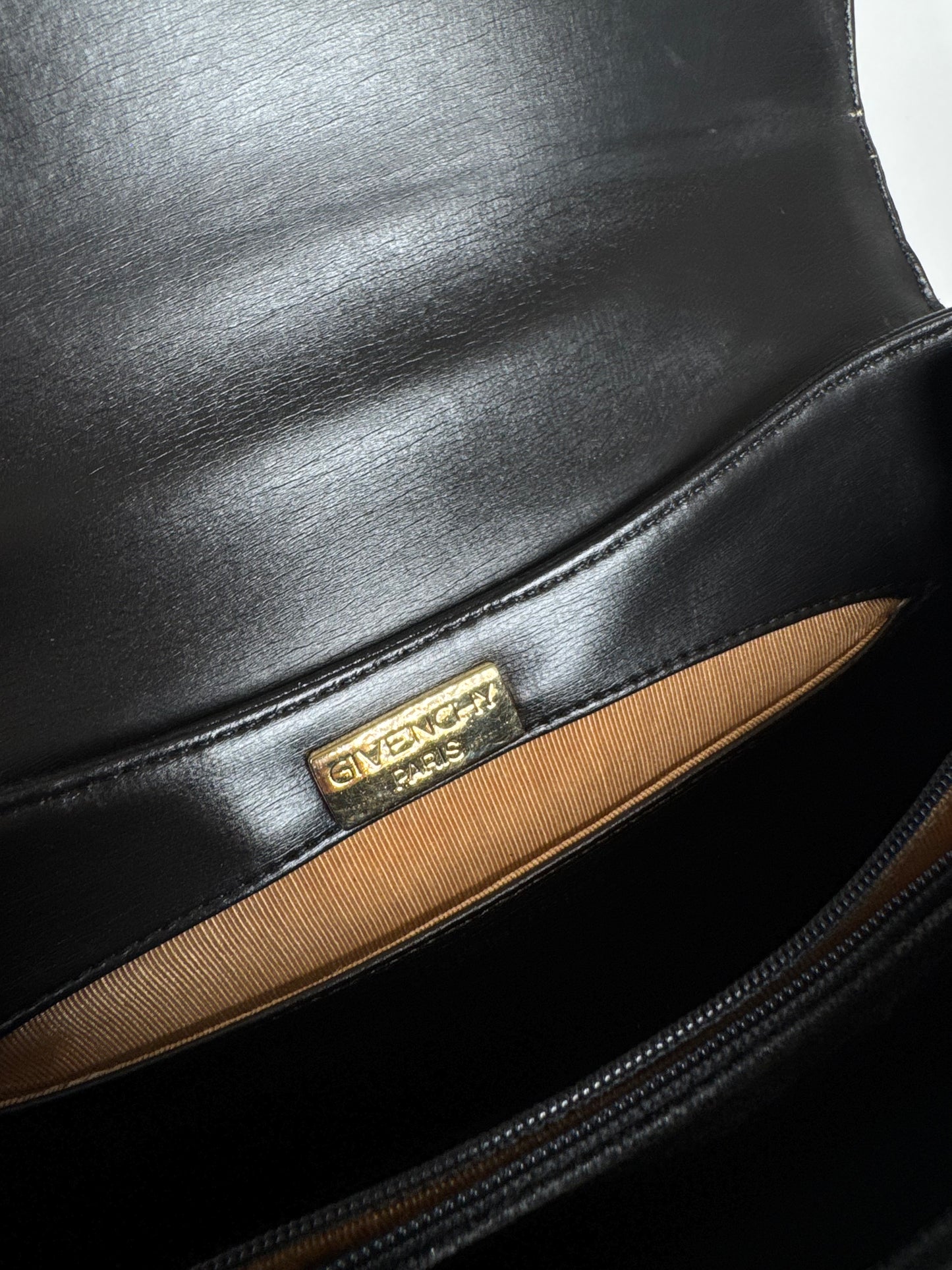 Vintage Givenchy 4G Leather Bag black
