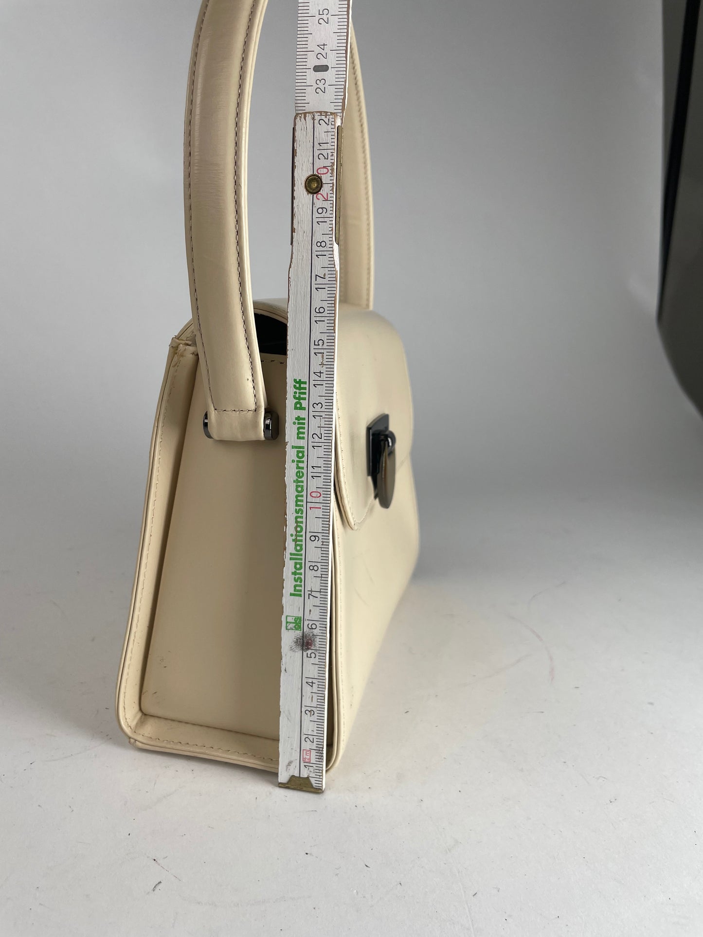 Vintage Givenchy Antigona Leather Bag beige