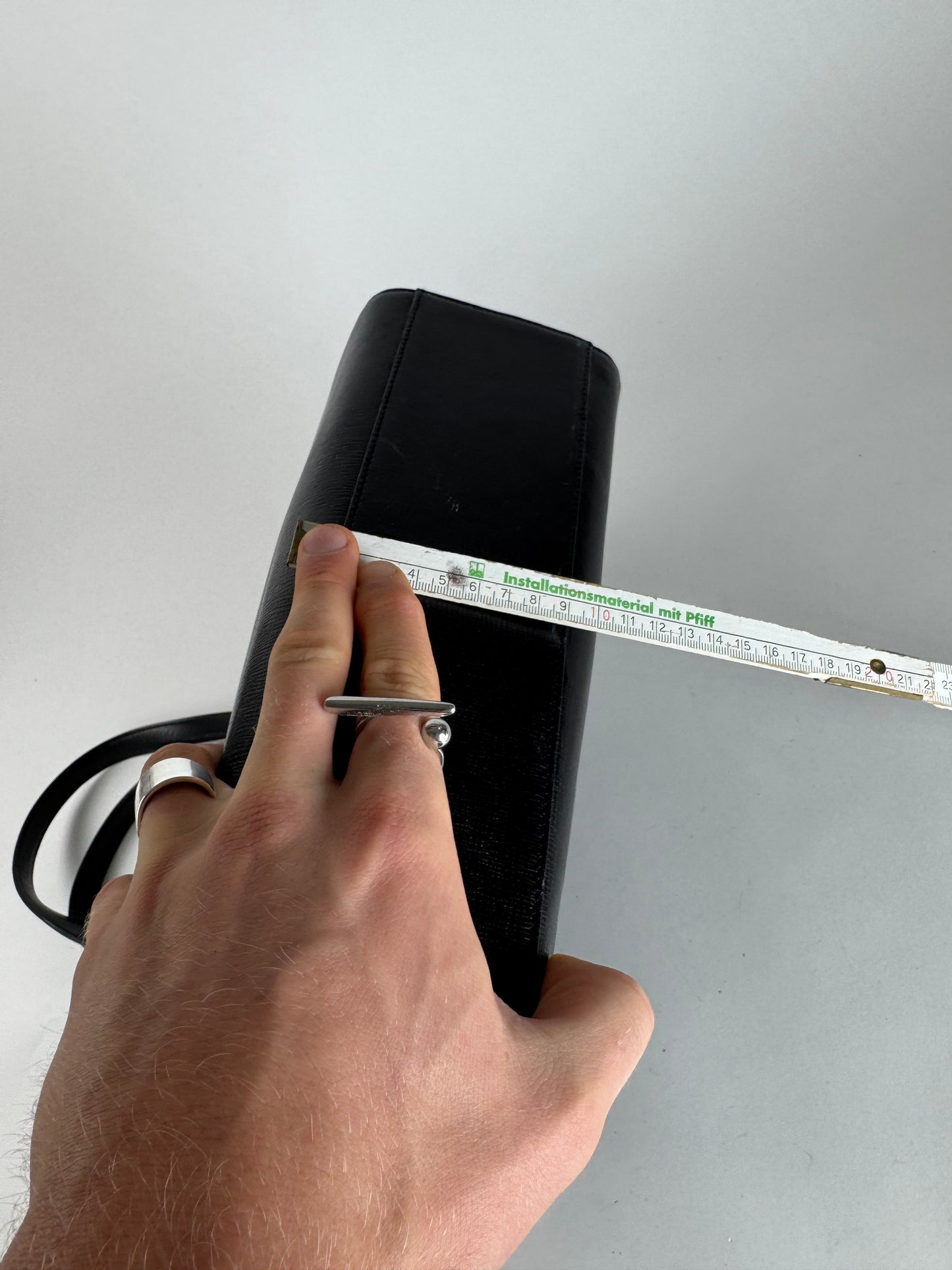 Vintage  Givenchy 4G Leather Bag Black