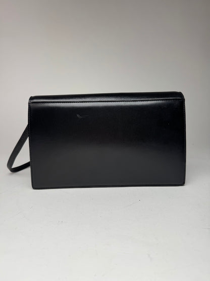 Sac vintage Givenchy 4G en cuir noir