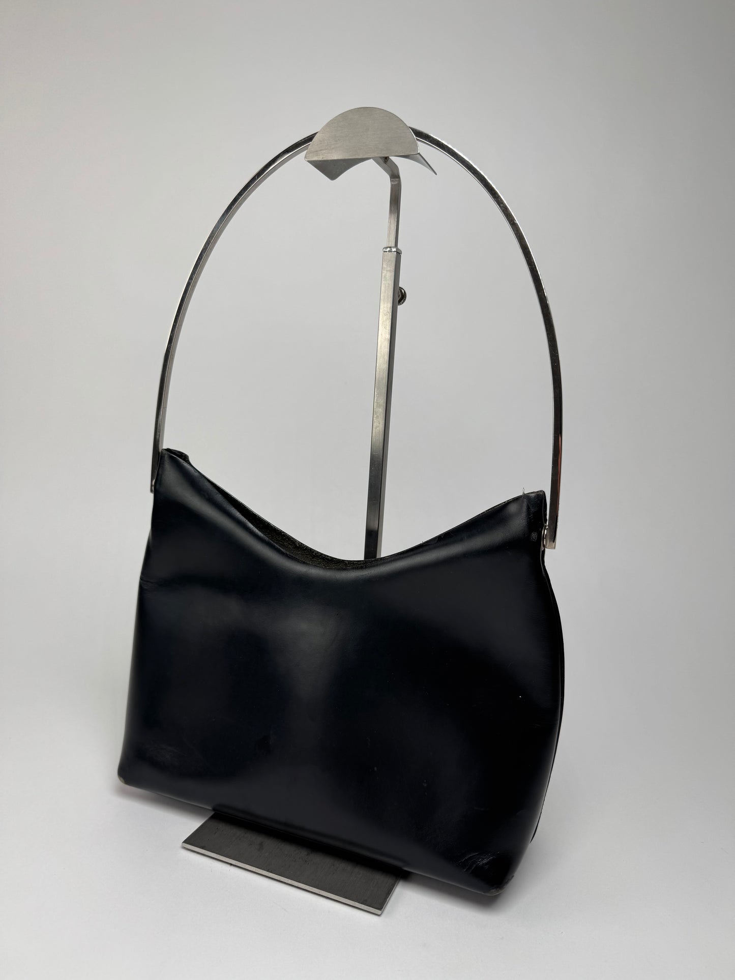 Vintage Gucci By Tom Ford Leather Bag Black