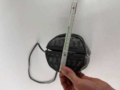 Vintage Bottega Veneta Suede Monogram Bag Grey