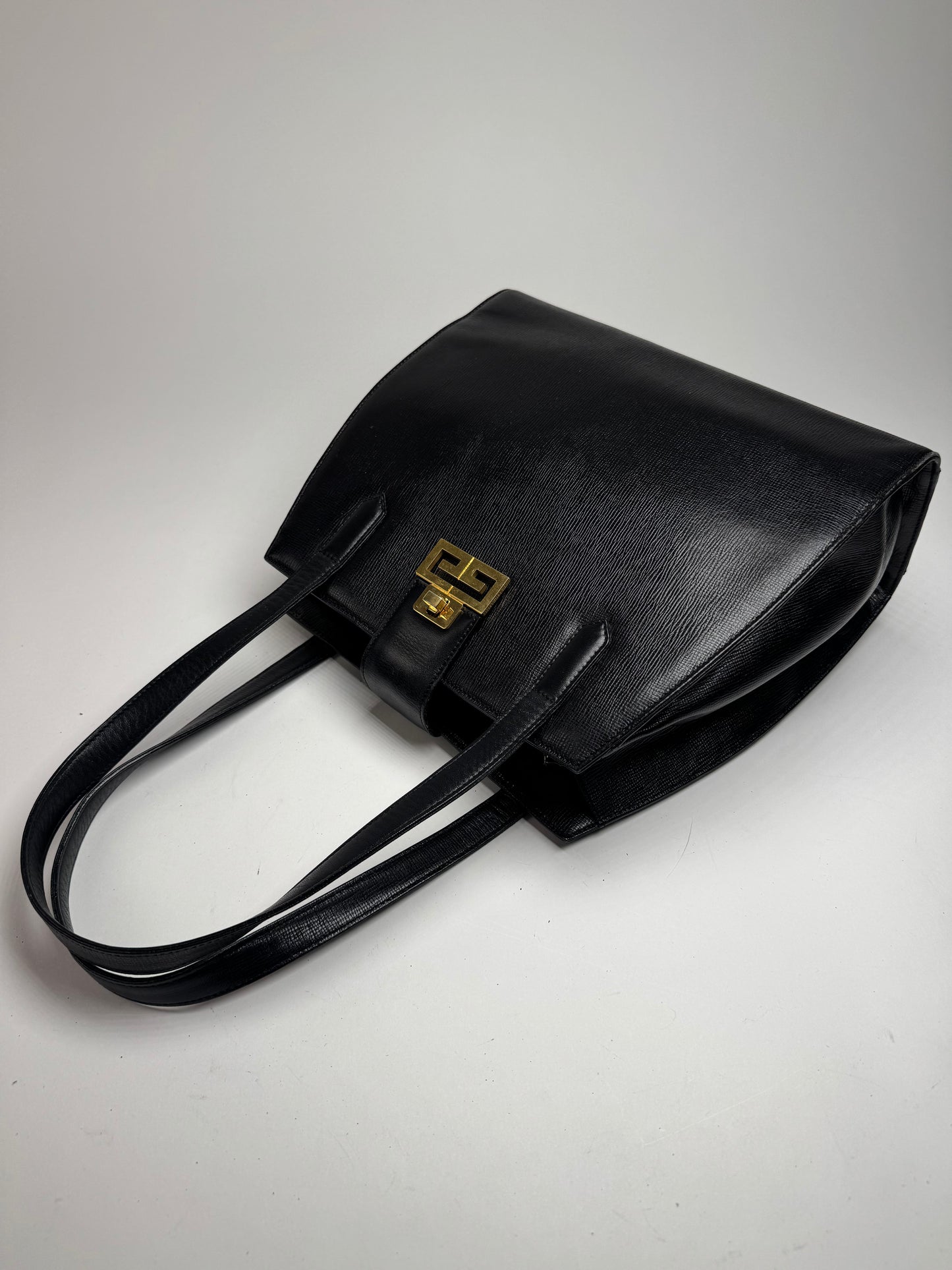 Vintage  Givenchy 4G Leather Bag Black