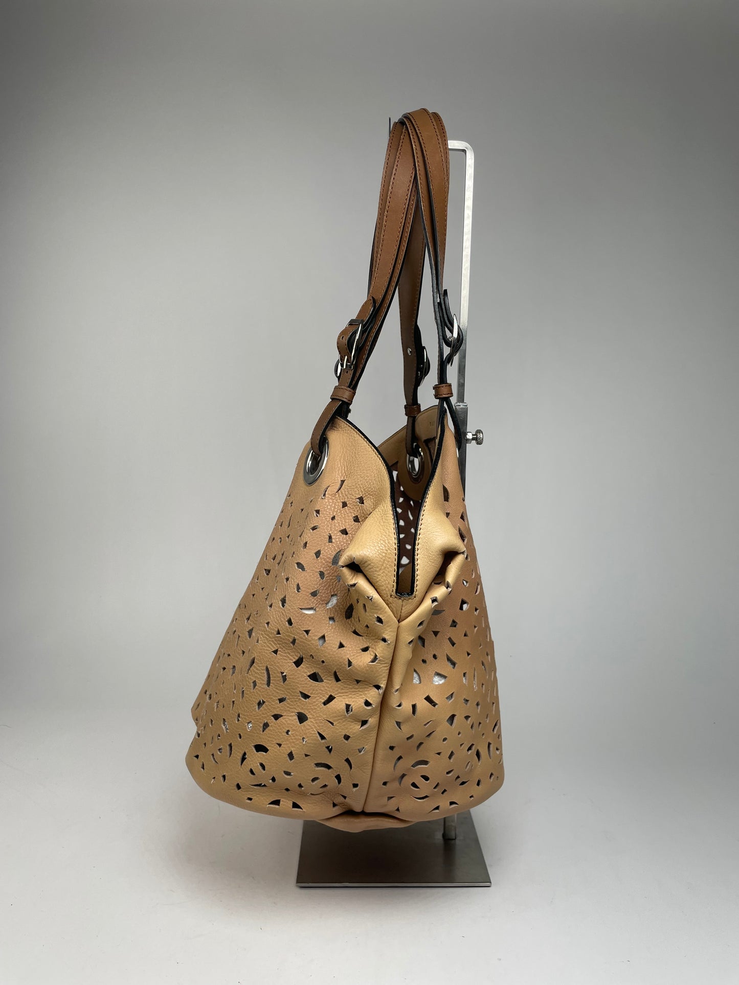 Vintage Marni Leather Shopper Brown