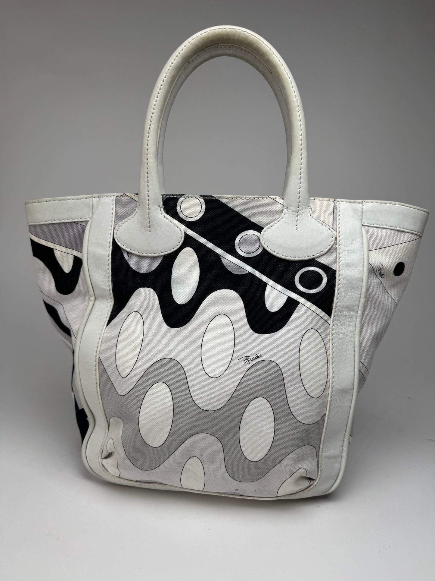Vintage Emilio Pucci Bag White