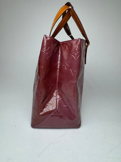 Vintage Louis Vuitton Vernis Leather Shopper Bag Purple