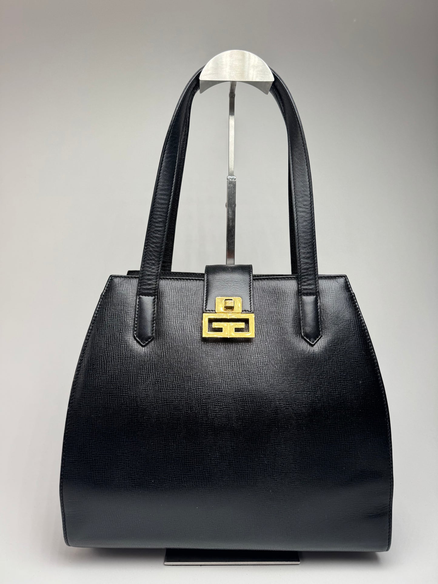 Vintage  Givenchy 4G Leather Bag Black