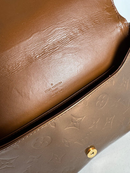 Vintage Louis Vuitton Vernis Leather Bag Brown