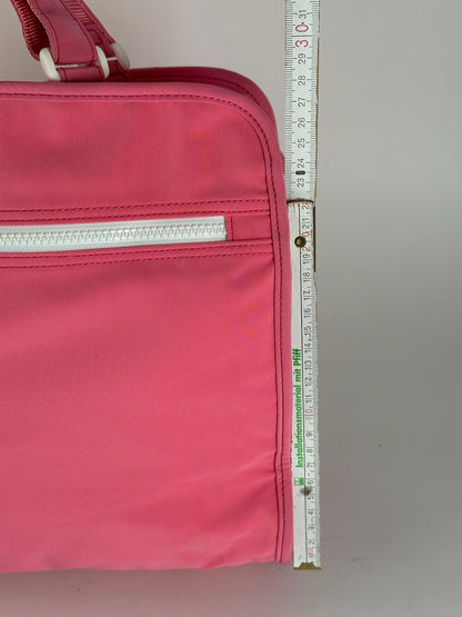 Sac vintage Courrèges en polyester rose