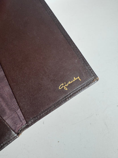 Vintage Givenchy Leather Card Holder Brown