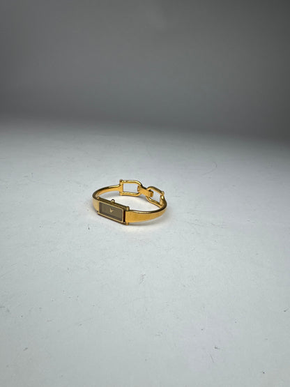 Vintage Gucci Horsebit Watch steel golden