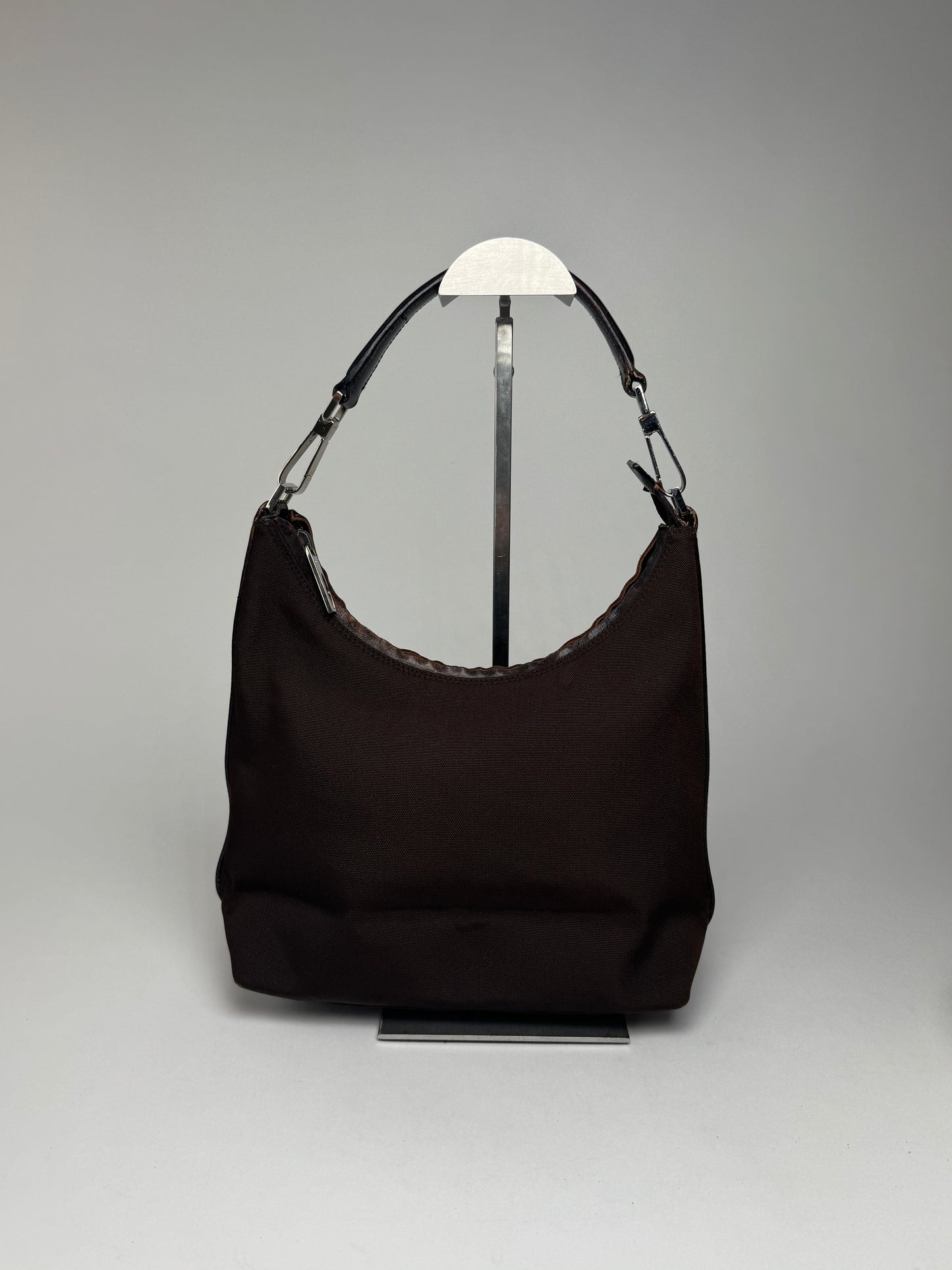 Vintage Gucci Canvas Bag Brown