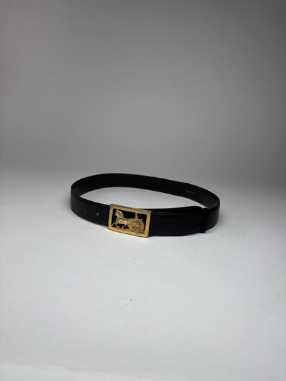 Vintage Celine Paris Leather Belt