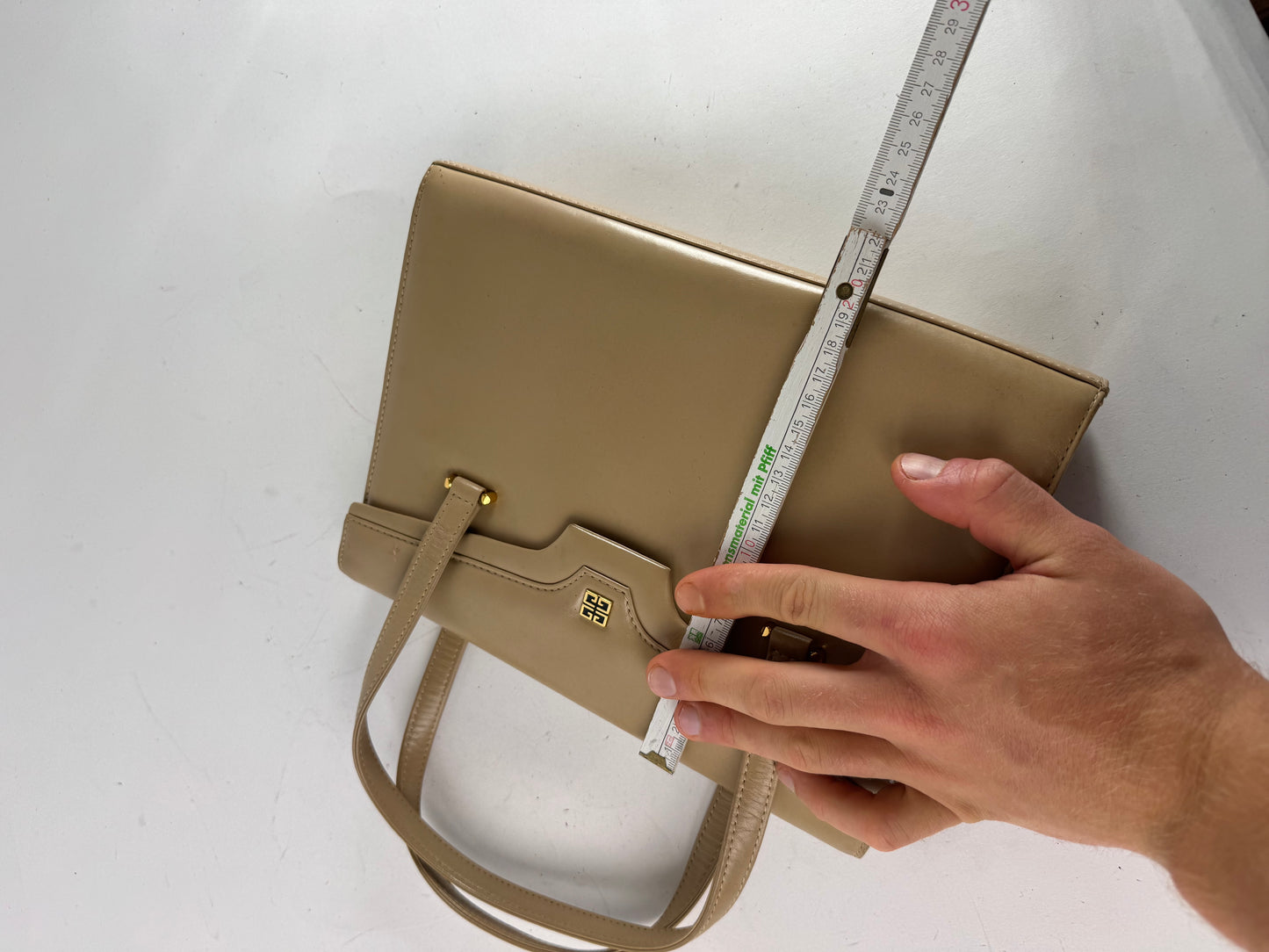 Vintage Givenchy 4G Leather Bag Brown