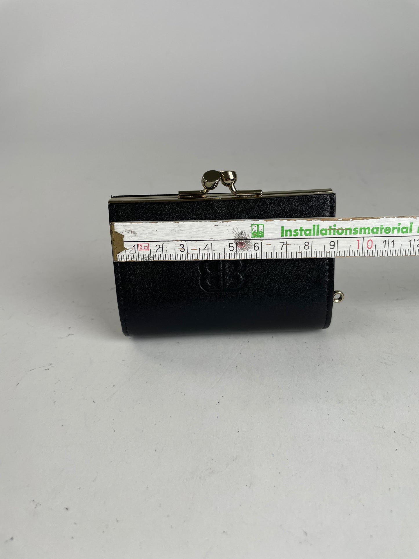 Vintage Balenciaga Leather card Holder Black