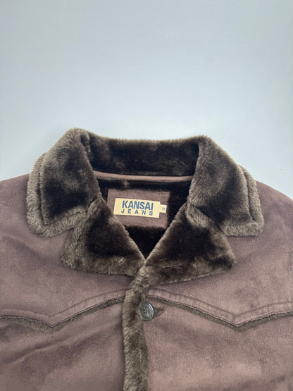 Vintage Kansai Yamamoto Parka Unisex Brown S/M