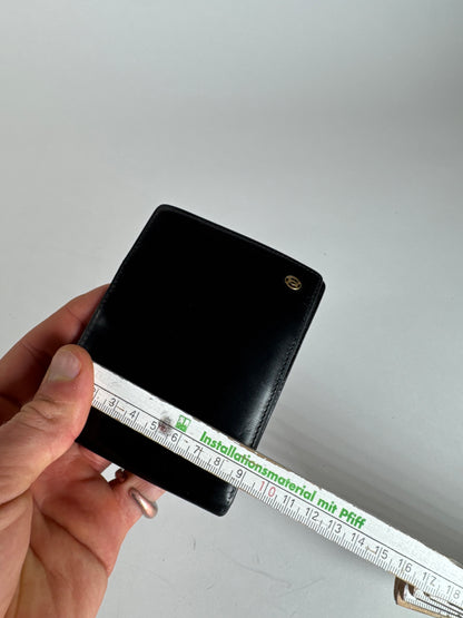 Vintage Cartier Leather Card Holder Black