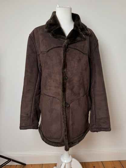 Vintage Kansai Yamamoto Parka Unisex Brown S/M