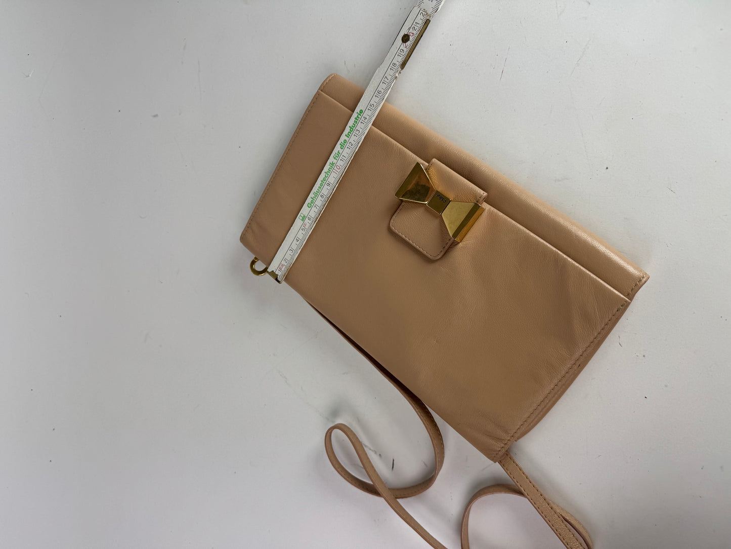 Vintage Chloe Leather Shoulder Bag Rose