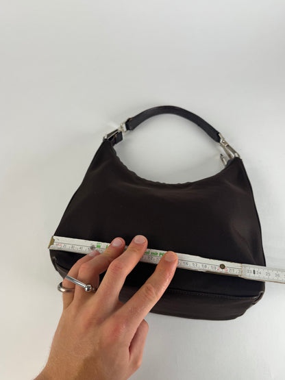 Vintage Gucci Canvas Bag Brown