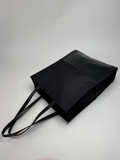 Vintage Yohji Yamamoto Shopper leather Bag black