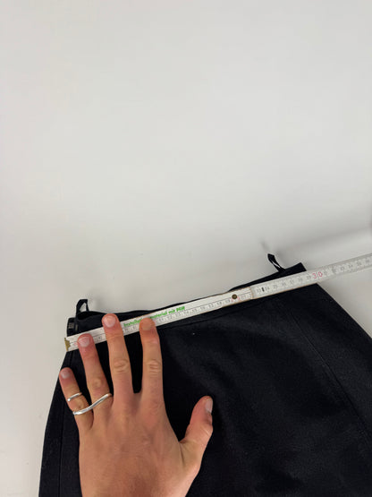 Vintage Balenciaga Wool Skirt Black 34/XS