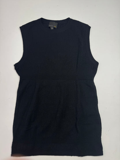 Vintage Fendi Monogram wool Dress Black 38/M