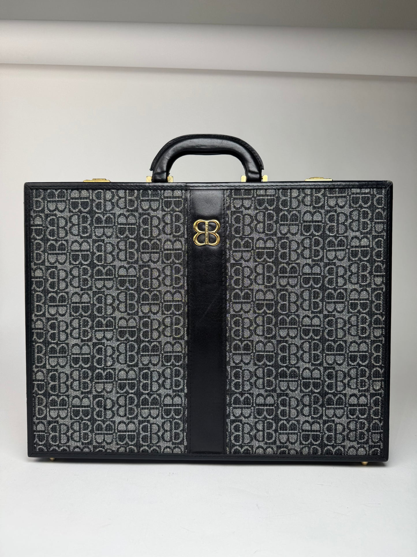 Vintage 70s Balenciaga Monogram Suitcase