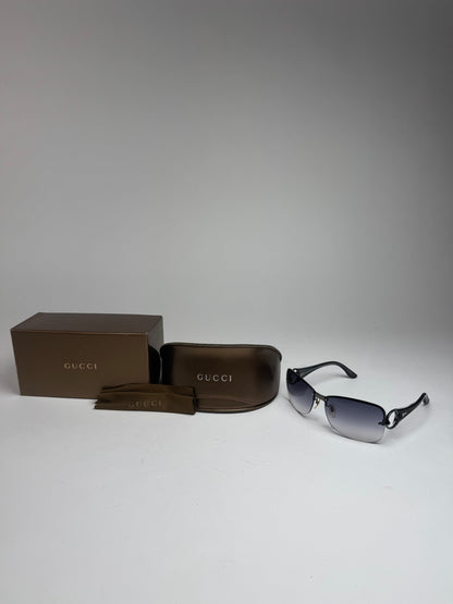Vintage Gucci Sunglasses Black/Anthrazite