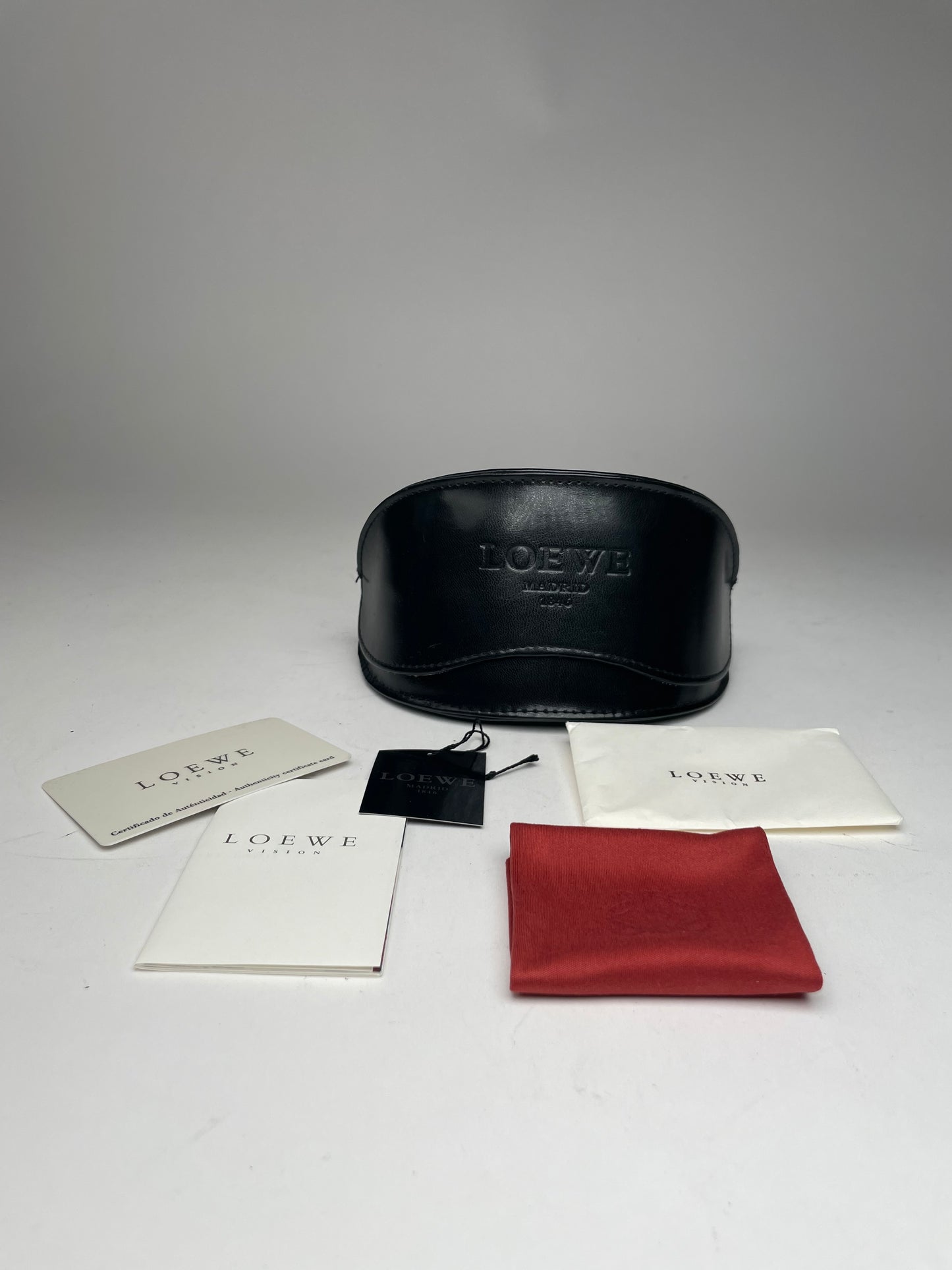 Vintage Loewe Madrid Oversized Sunglasses Brown