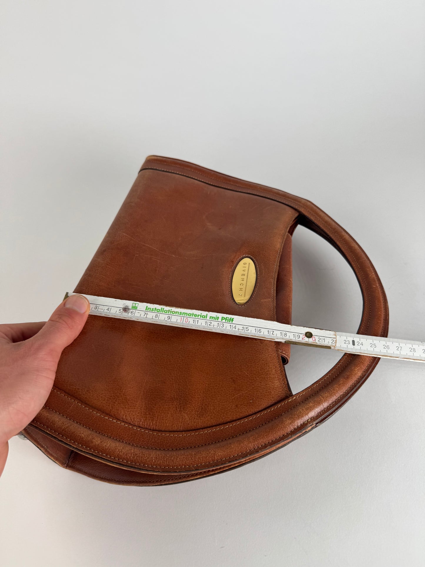 Vintage Givenchy Antigona Leather Bag Brown