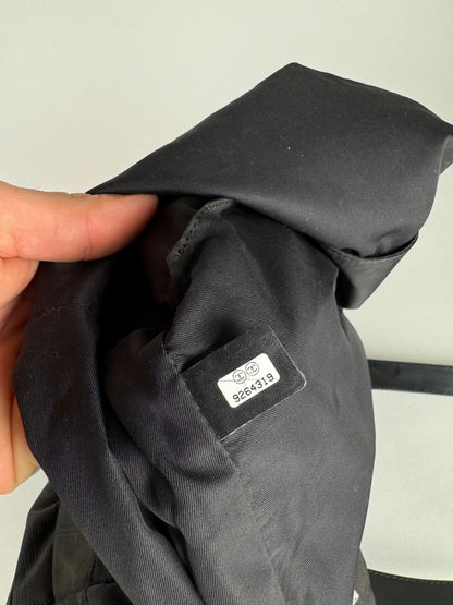 Vintage Chanel Monogram Canvas Shopper Bag Brown