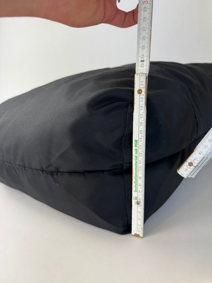 Vintage Courreges Paris Weekender Travel Bag Black Brown