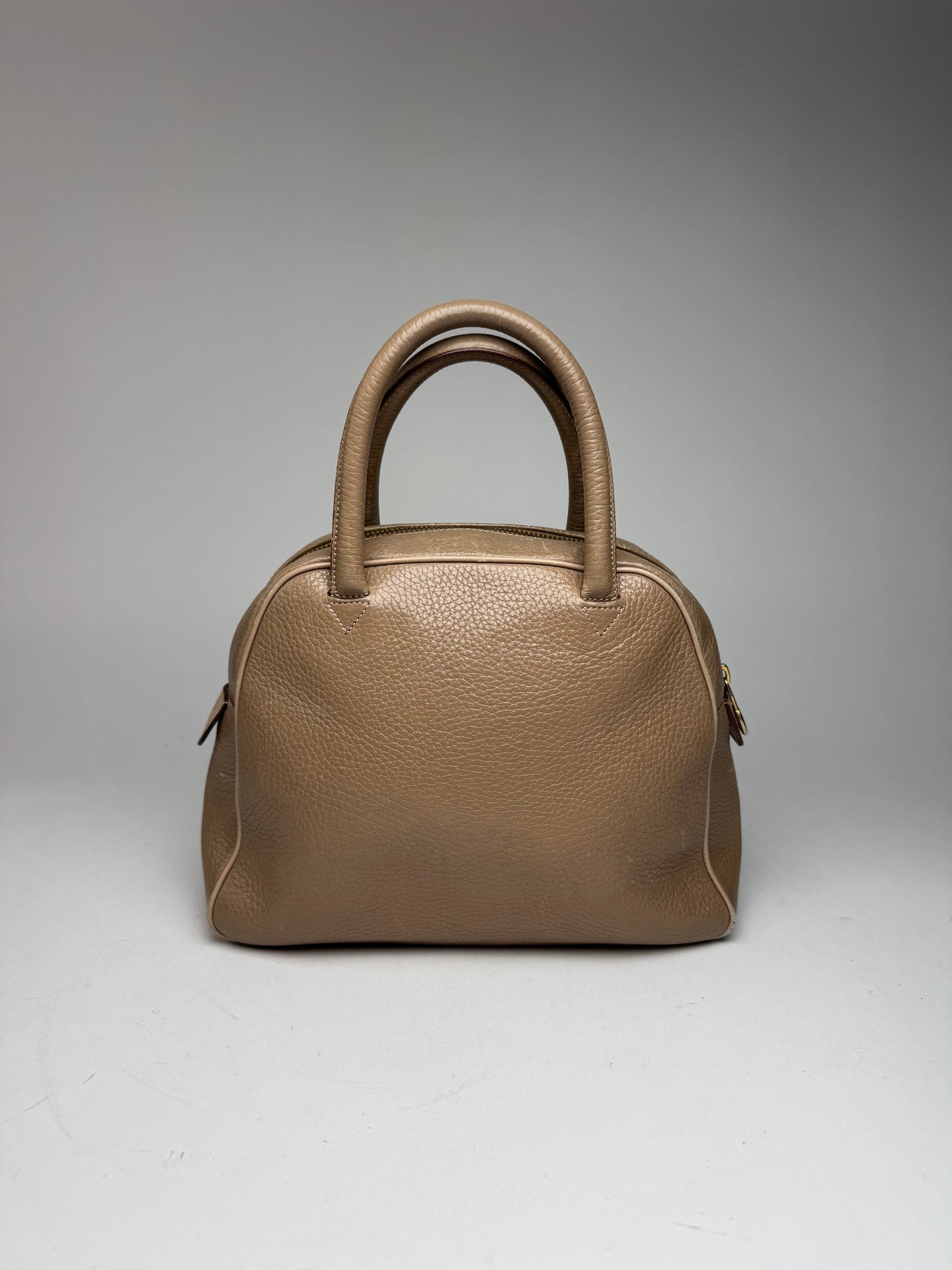 Vintage Celine Paris Leather Bag Lightbrown