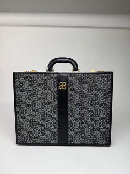 Vintage 70s Balenciaga Monogram Suitcase