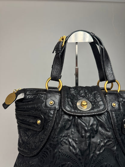 Vintage Stella Mc Cartney Leather Bag Black