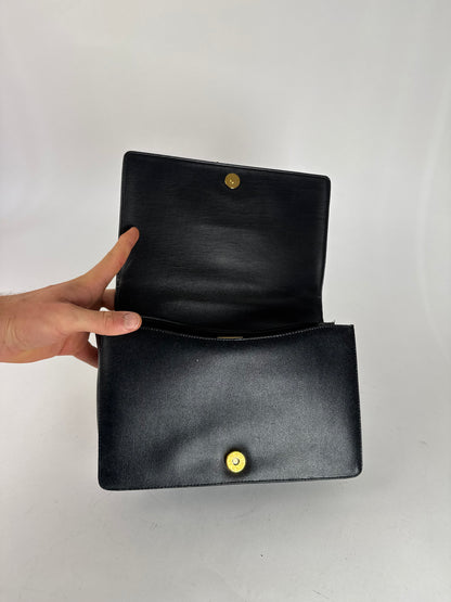 Vintage Givenchy 4G Leather Bag black